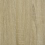 Side table made of Sonoma oak plywood, measuring 55x38x45 cm. by vidaXL, Coffee table - Ref: Foro24-823333, Price: 44,24 €, D...
