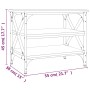 Mesa auxiliar madera contrachapada roble Sonoma 55x38x45 cm de vidaXL, Mesas de centro - Ref: Foro24-823333, Precio: 44,17 €,...