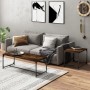 Couchtische 2 Einheiten aus geräuchertem Eichensperrholz von vidaXL, Couchtisch - Ref: Foro24-823339, Preis: 49,28 €, Rabatt: %