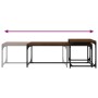 Couchtische 2 Stück Eichenbraunes Sperrholz von vidaXL, Couchtisch - Ref: Foro24-823341, Preis: 57,14 €, Rabatt: %