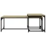 Couchtische 2 Stück Sperrholz Sonoma Eiche von vidaXL, Couchtisch - Ref: Foro24-823338, Preis: 56,25 €, Rabatt: %