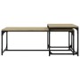 Couchtische 2 Stück Sperrholz Sonoma Eiche von vidaXL, Couchtisch - Ref: Foro24-823338, Preis: 56,88 €, Rabatt: %