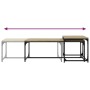 Couchtische 2 Stück Sperrholz Sonoma Eiche von vidaXL, Couchtisch - Ref: Foro24-823338, Preis: 56,88 €, Rabatt: %
