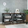 Beistelltische 2 Stück Eichenholz braun 40x42x50 cm von vidaXL, Seitentische - Ref: Foro24-825781, Preis: 49,21 €, Rabatt: %