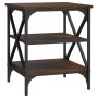 Side tables 2 pcs oak brown wood 40x42x50 cm by vidaXL, Side tables - Ref: Foro24-825781, Price: 49,21 €, Discount: %