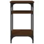 Beistelltisch aus braunem Eichensperrholz, 35 x 30 x 60 cm von vidaXL, Seitentische - Ref: Foro24-825806, Preis: 37,51 €, Rab...