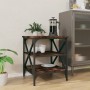 Beistelltisch aus geräuchertem Eichensperrholz, 40 x 42 x 50 cm von vidaXL, Seitentische - Ref: Foro24-825776, Preis: 38,42 €...