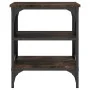 Beistelltisch aus geräuchertem Eichensperrholz, 40 x 42 x 50 cm von vidaXL, Seitentische - Ref: Foro24-825776, Preis: 37,98 €...