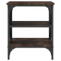 Beistelltisch aus geräuchertem Eichensperrholz, 40 x 42 x 50 cm von vidaXL, Seitentische - Ref: Foro24-825776, Preis: 38,42 €...