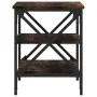 Beistelltisch aus geräuchertem Eichensperrholz, 40 x 42 x 50 cm von vidaXL, Seitentische - Ref: Foro24-825776, Preis: 37,98 €...