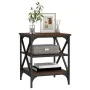 Oak brown plywood side table 40x42x50 cm by vidaXL, Side tables - Ref: Foro24-825780, Price: 42,37 €, Discount: %