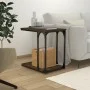Side table made of brown oak plywood, measuring 50x35x52 cm. by vidaXL, Side tables - Ref: Foro24-825816, Price: 25,97 €, Dis...