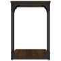 Mesa auxiliar madera contrachapada marrón roble 50x35x52 cm de vidaXL, Mesas auxiliares - Ref: Foro24-825816, Precio: 25,97 €...
