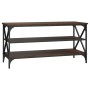 Mueble para TV madera contrachapada marrón roble 100x40x50 cm de vidaXL, Mesas auxiliares - Ref: Foro24-825796, Precio: 64,51...