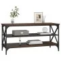 Oak brown plywood TV cabinet 100x40x50 cm by vidaXL, Side tables - Ref: Foro24-825796, Price: 64,58 €, Discount: %