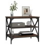 TV stand made of brown oak plywood, measuring 60x40x50 cm. by vidaXL, Side tables - Ref: Foro24-825786, Price: 44,39 €, Disco...