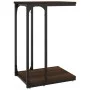 Side table made of brown oak plywood, measuring 40x30x60 cm. by vidaXL, Side tables - Ref: Foro24-825821, Price: 30,58 €, Dis...
