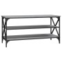 Mueble de TV madera contrachapada gris Sonoma 100x40x50 cm de vidaXL, Mesas auxiliares - Ref: Foro24-825795, Precio: 59,62 €,...