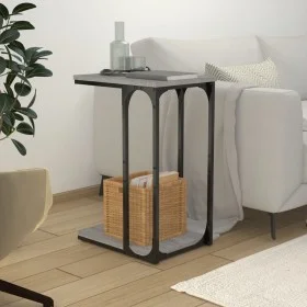 Mesa auxiliar madera contrachapada gris Sonoma 40x30x60 cm de vidaXL, Mesas auxiliares - Ref: Foro24-825820, Precio: 27,68 €,...