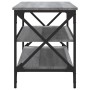 Mueble de TV madera contrachapada gris Sonoma 100x40x50 cm de vidaXL, Mesas auxiliares - Ref: Foro24-825795, Precio: 59,62 €,...