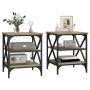 Side tables 2 pcs Sonoma oak wood 40x42x50 cm by vidaXL, Side tables - Ref: Foro24-825775, Price: 50,93 €, Discount: %