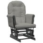 Nursing chair with stool light gray fabric by vidaXL, Rocking chairs - Ref: Foro24-351666, Price: 258,14 €, Discount: %
