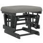 Stillstuhl mit Hocker aus hellgrauem Stoff von vidaXL, Schaukelstühle - Ref: Foro24-351666, Preis: 258,14 €, Rabatt: %