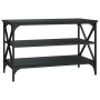 Mueble para TV madera contrachapada negro 80x40x50 cm de vidaXL, Mesas auxiliares - Ref: Foro24-825787, Precio: 53,99 €, Desc...