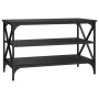 Mueble para TV madera contrachapada negro 80x40x50 cm de vidaXL, Mesas auxiliares - Ref: Foro24-825787, Precio: 53,40 €, Desc...
