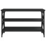 Mueble para TV madera contrachapada negro 80x40x50 cm de vidaXL, Mesas auxiliares - Ref: Foro24-825787, Precio: 53,99 €, Desc...