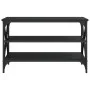 Mueble para TV madera contrachapada negro 80x40x50 cm de vidaXL, Mesas auxiliares - Ref: Foro24-825787, Precio: 53,40 €, Desc...