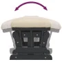 Stillstuhl mit cremeweißem Stoffhocker von vidaXL, Schaukelstühle - Ref: Foro24-351668, Preis: 263,76 €, Rabatt: %