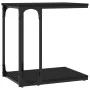 Schwarzer Beistelltisch aus Sperrholz, 50x35x52 cm von vidaXL, Seitentische - Ref: Foro24-825812, Preis: 26,52 €, Rabatt: %