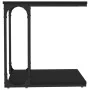Schwarzer Beistelltisch aus Sperrholz, 50x35x52 cm von vidaXL, Seitentische - Ref: Foro24-825812, Preis: 26,52 €, Rabatt: %
