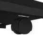 Side table with black wood wheels 50x35x55.5 cm by vidaXL, Side tables - Ref: Foro24-825807, Price: 42,62 €, Discount: %