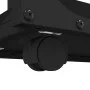 Side table with black wood wheels 50x35x55.5 cm by vidaXL, Side tables - Ref: Foro24-825807, Price: 42,62 €, Discount: %