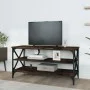 TV-Schrank aus geräuchertem Eichensperrholz, 100 x 40 x 50 cm von vidaXL, Seitentische - Ref: Foro24-825794, Preis: 61,82 €, ...