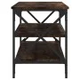 Mueble para TV madera contrachapada roble ahumado 100x40x50 cm de vidaXL, Mesas auxiliares - Ref: Foro24-825794, Precio: 61,8...