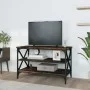 Mueble para TV madera contrachapada roble ahumado 80x40x50 cm de vidaXL, Mesas auxiliares - Ref: Foro24-825789, Precio: 47,71...