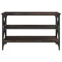 Smoked oak plywood TV cabinet 80x40x50 cm by vidaXL, Side tables - Ref: Foro24-825789, Price: 48,25 €, Discount: %