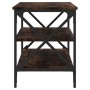 Mueble para TV madera contrachapada roble ahumado 80x40x50 cm de vidaXL, Mesas auxiliares - Ref: Foro24-825789, Precio: 48,18...