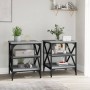 Side tables 2 units gray Sonoma wood 40x42x50 cm by vidaXL, Side tables - Ref: Foro24-825779, Price: 52,68 €, Discount: %