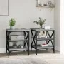 Side tables 2 units gray Sonoma wood 40x42x50 cm by vidaXL, Side tables - Ref: Foro24-825779, Price: 52,19 €, Discount: %