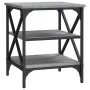 Side tables 2 units gray Sonoma wood 40x42x50 cm by vidaXL, Side tables - Ref: Foro24-825779, Price: 52,19 €, Discount: %