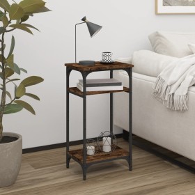 Beistelltisch aus geräuchertem Eichensperrholz 40x30x75 cm von vidaXL, Seitentische - Ref: Foro24-825799, Preis: 38,95 €, Rab...