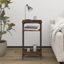 Beistelltisch aus geräuchertem Eichensperrholz 40x30x75 cm von vidaXL, Seitentische - Ref: Foro24-825799, Preis: 38,95 €, Rab...