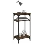 Mesa auxiliar madera contrachapada roble ahumado 40x30x75 cm de vidaXL, Mesas auxiliares - Ref: Foro24-825799, Precio: 36,22 ...