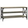 Mueble para TV madera contrachapada roble Sonoma 100x40x50 cm de vidaXL, Mesas auxiliares - Ref: Foro24-825793, Precio: 61,73...