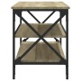 Mueble para TV madera contrachapada roble Sonoma 100x40x50 cm de vidaXL, Mesas auxiliares - Ref: Foro24-825793, Precio: 62,47...