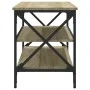 Mueble para TV madera contrachapada roble Sonoma 100x40x50 cm de vidaXL, Mesas auxiliares - Ref: Foro24-825793, Precio: 61,73...